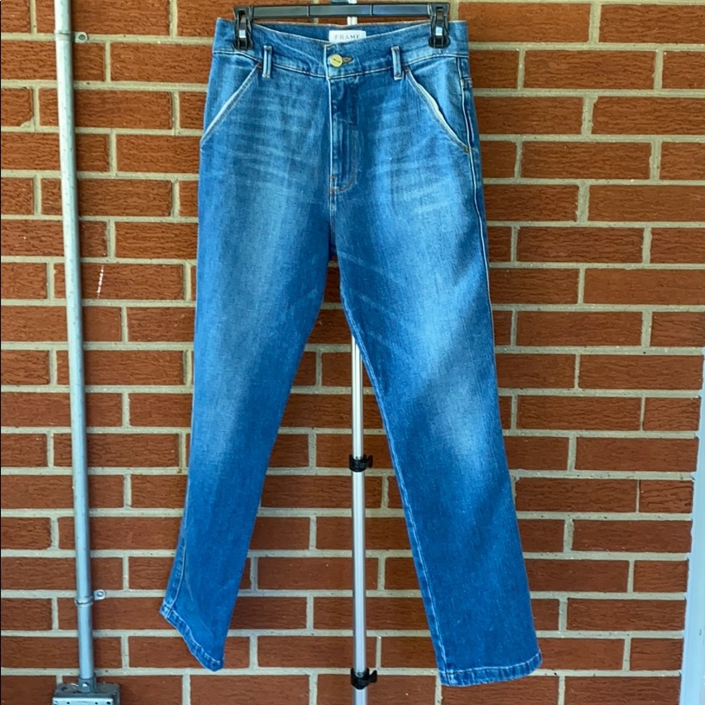 Frame High Waisted Jeans